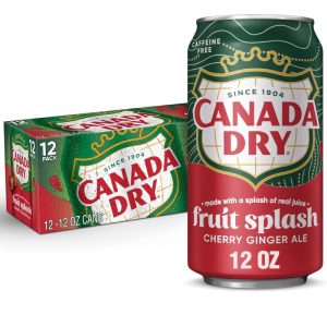 Canada Dry Cherry Gingerale Fruit Splash